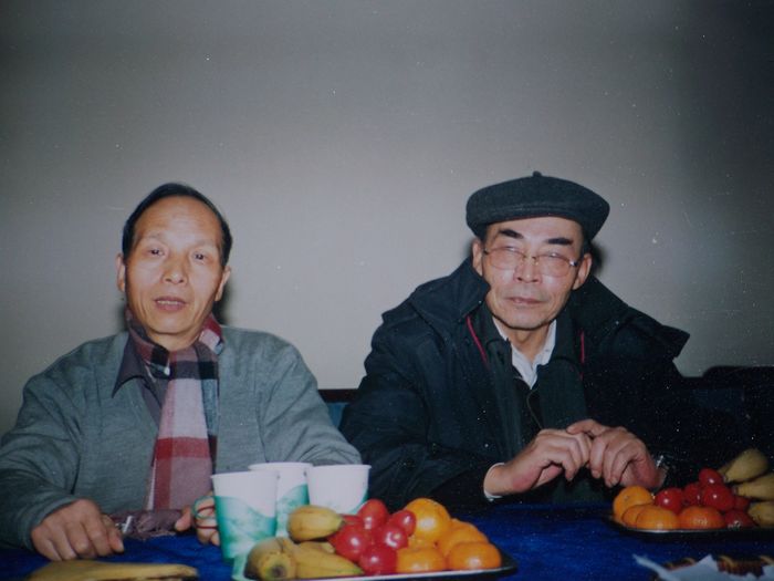 与著名书法家杜中信参加研讨会